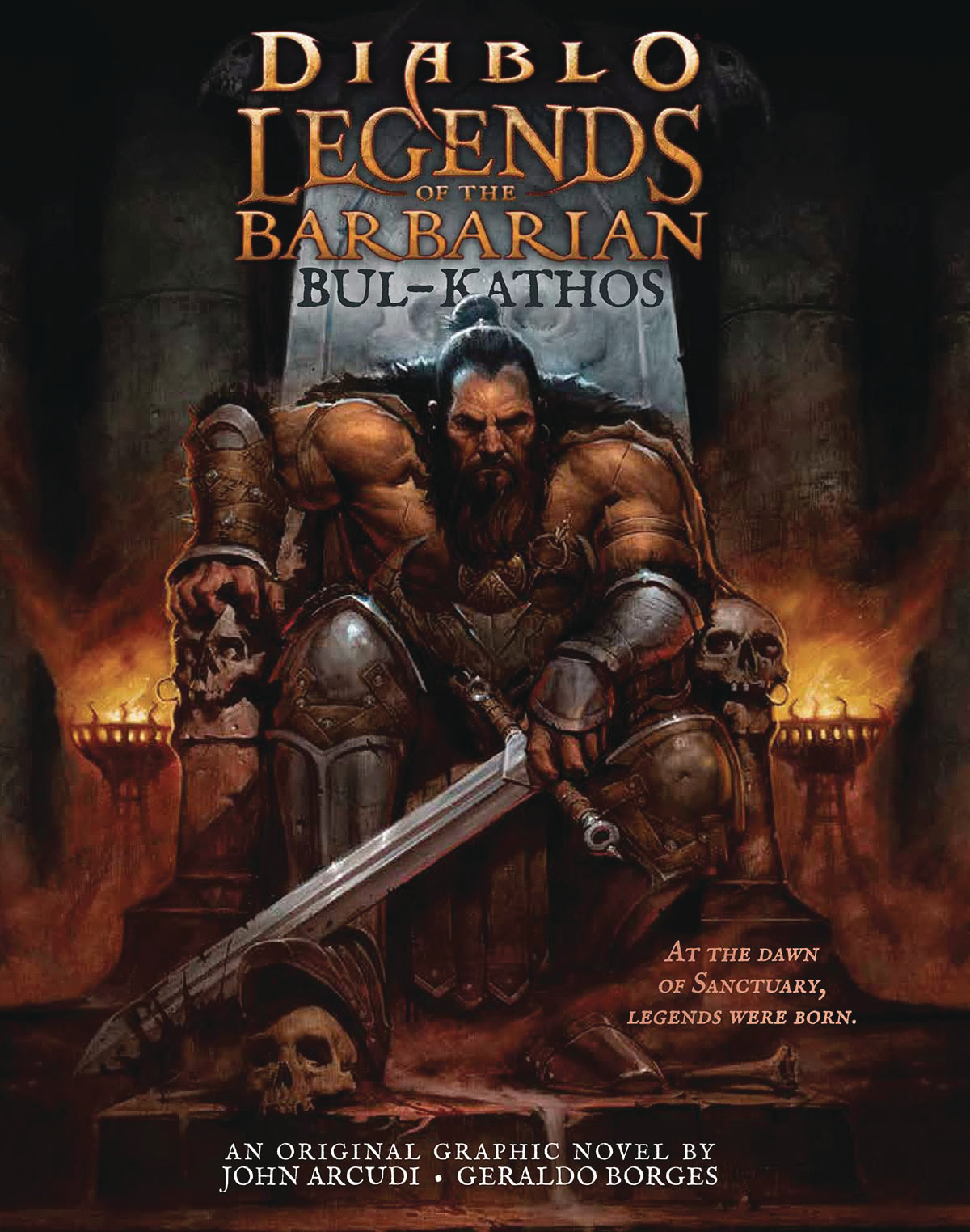 Diablo Legends of the Barbarian Graphic Novel Bul Kathos