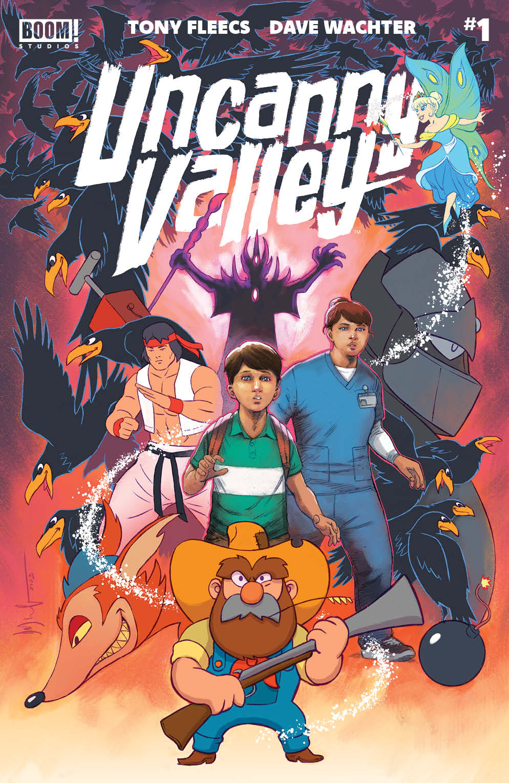 Uncanny Valley #1 Cover A Wachter (Of 6)