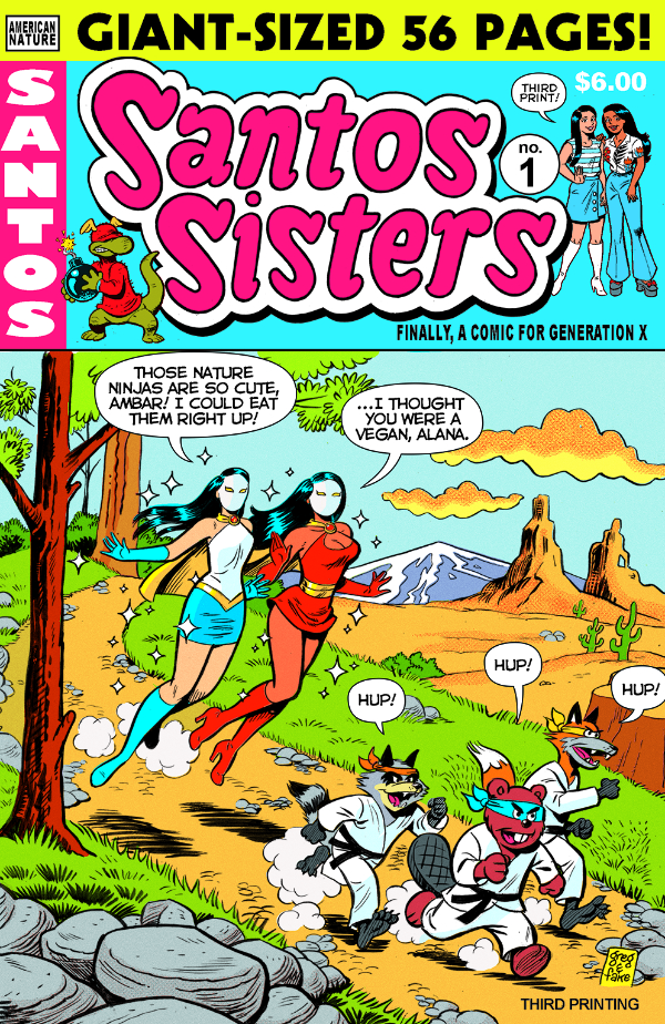 Santos Sisters #1 3rd Printing Cover A Greg & Fake (Mature)