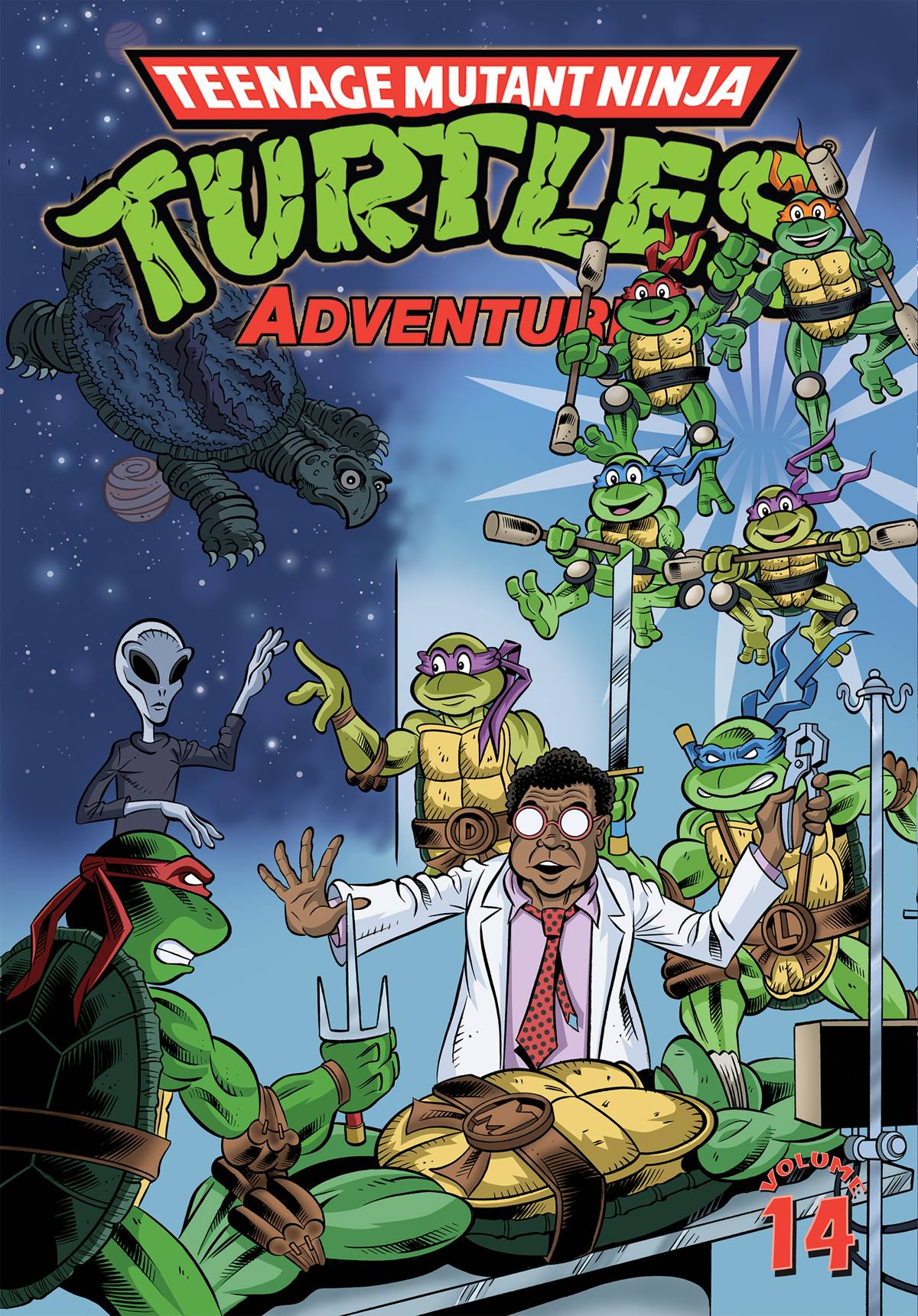 Teenage Mutant Ninja Turtles Adventures Graphic Novel Volume 14