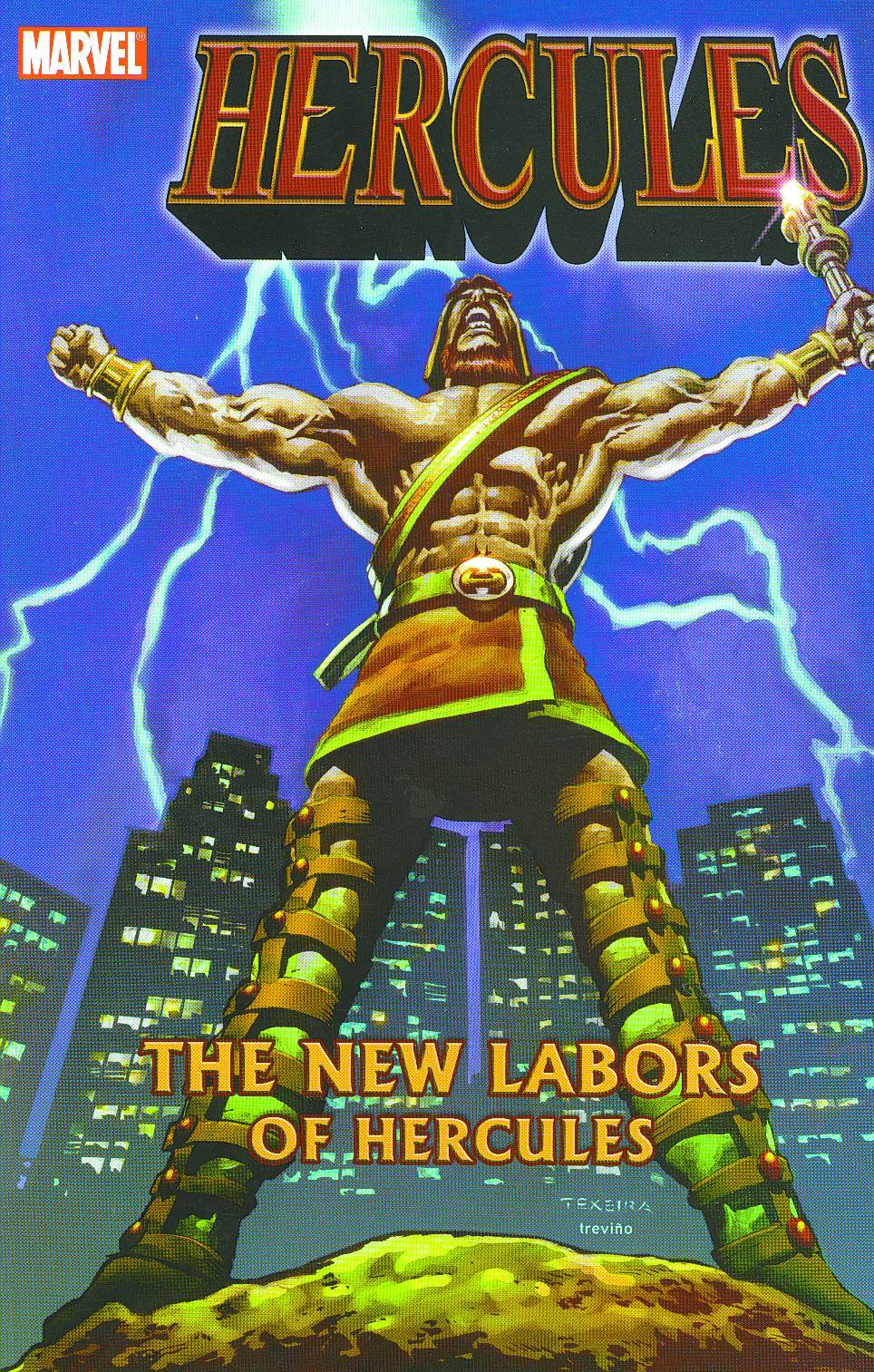 Hercules New Labors of Hercules Graphic Novel