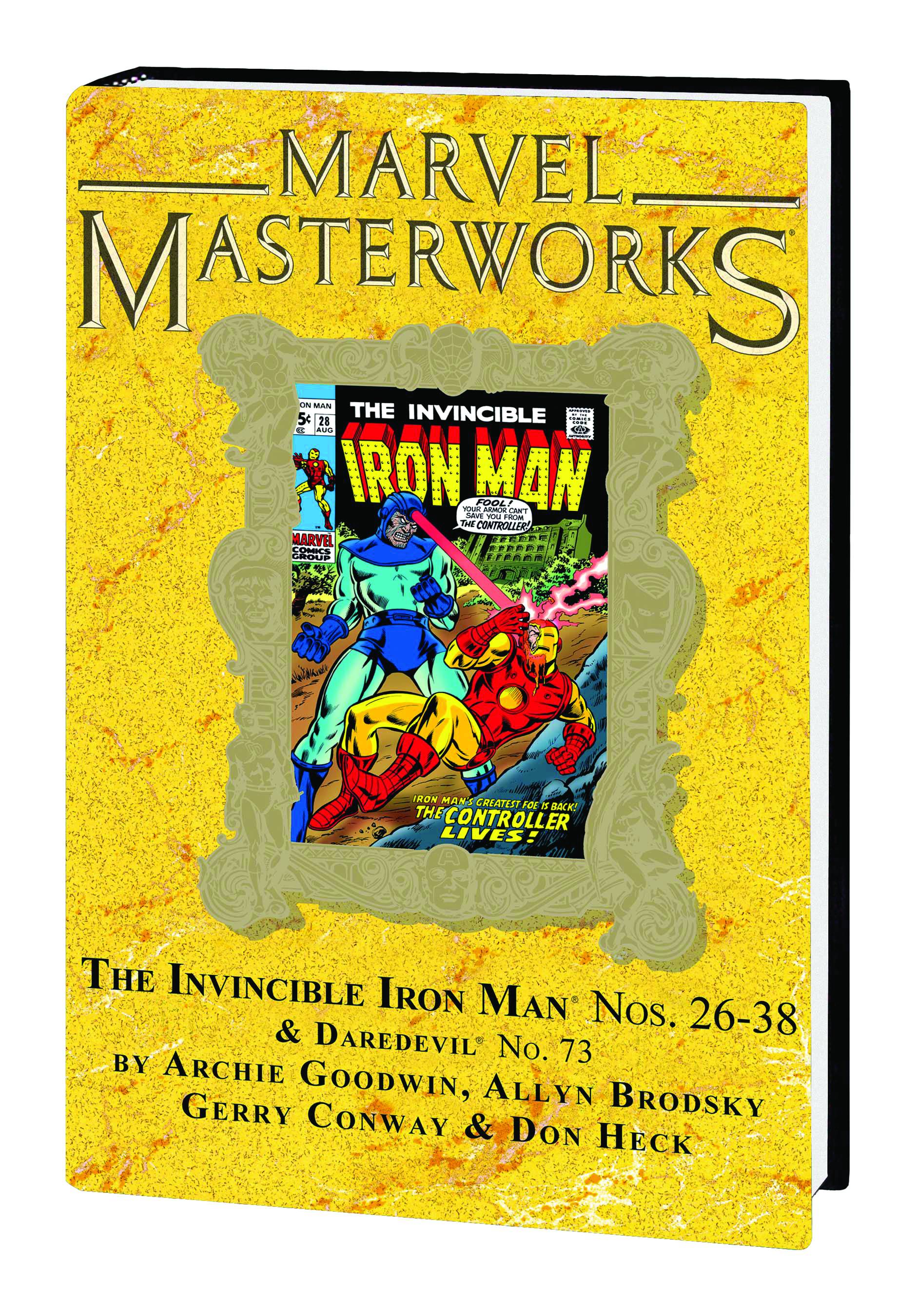 Marvel Masterworks Invincible Iron Man Hardcover Volume 7 Direct Market Edition 165