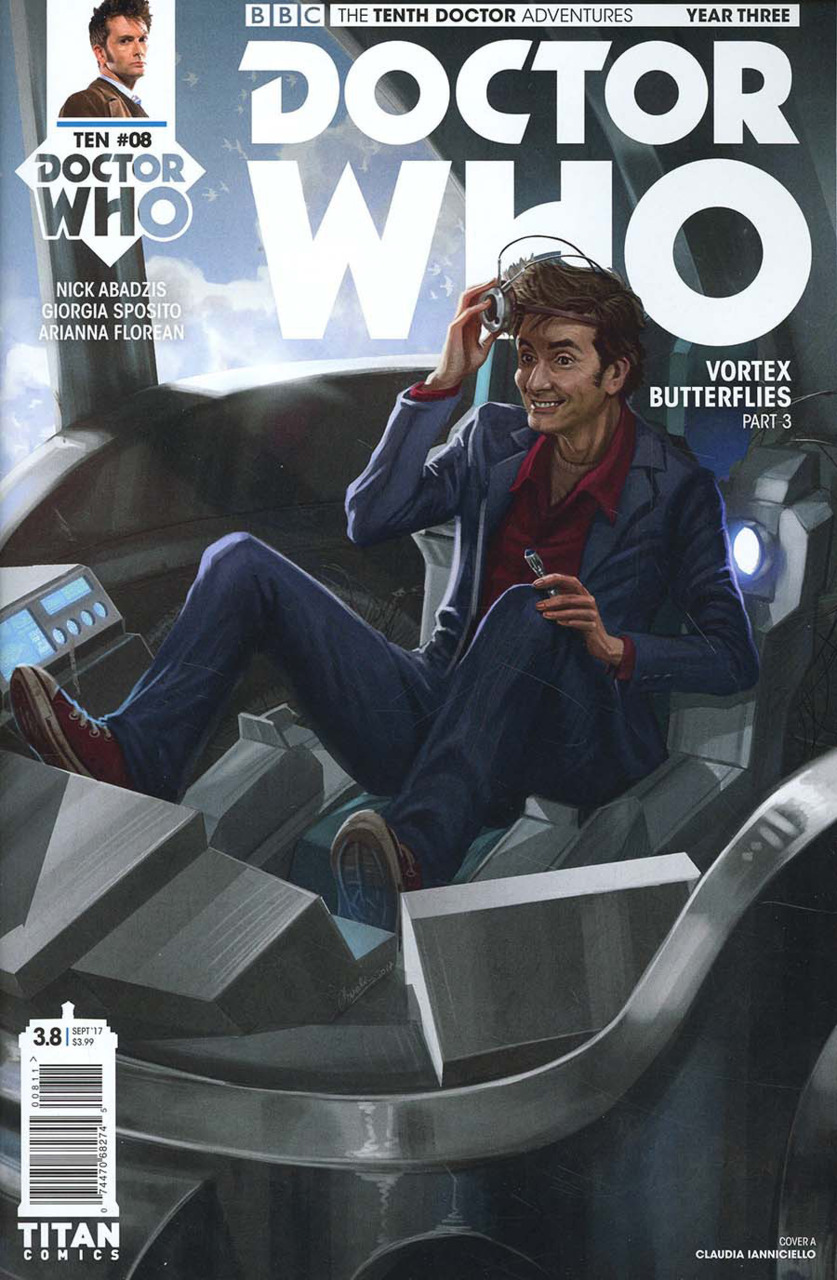 Doctor Who 10th Year Three #8 Cover A Myers