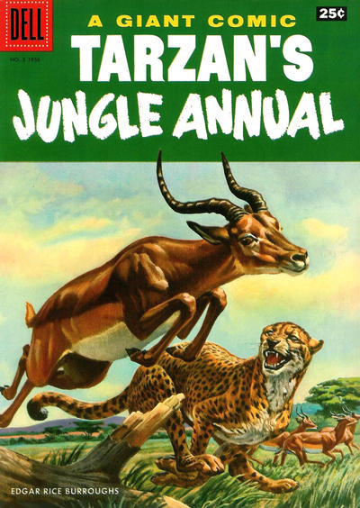 Edgar Rice Burroughs' Tarzan's Jungle Annual #5-Very Good, Date Written On Cover