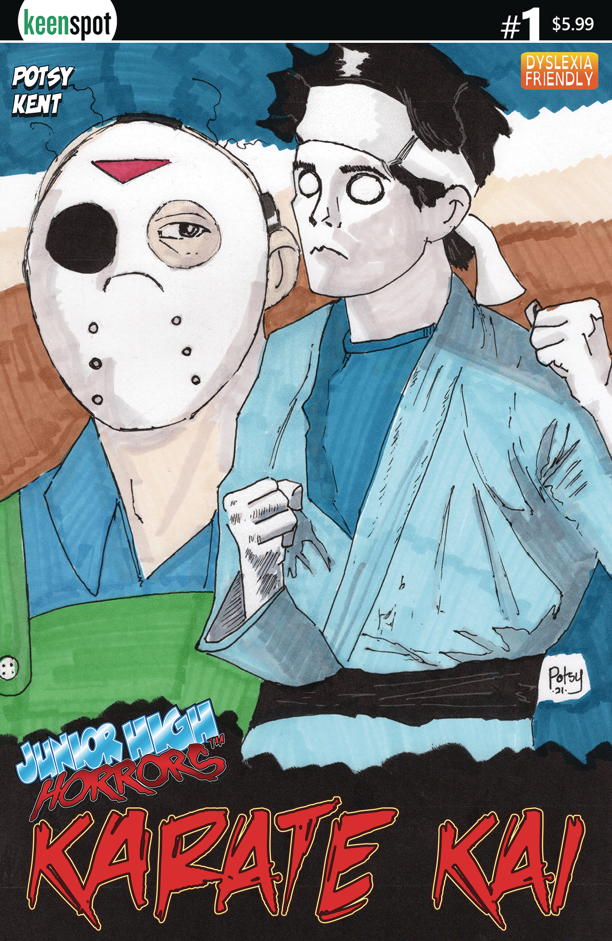 Junior High Horrors Karate Kai #1 Cover C Potchak