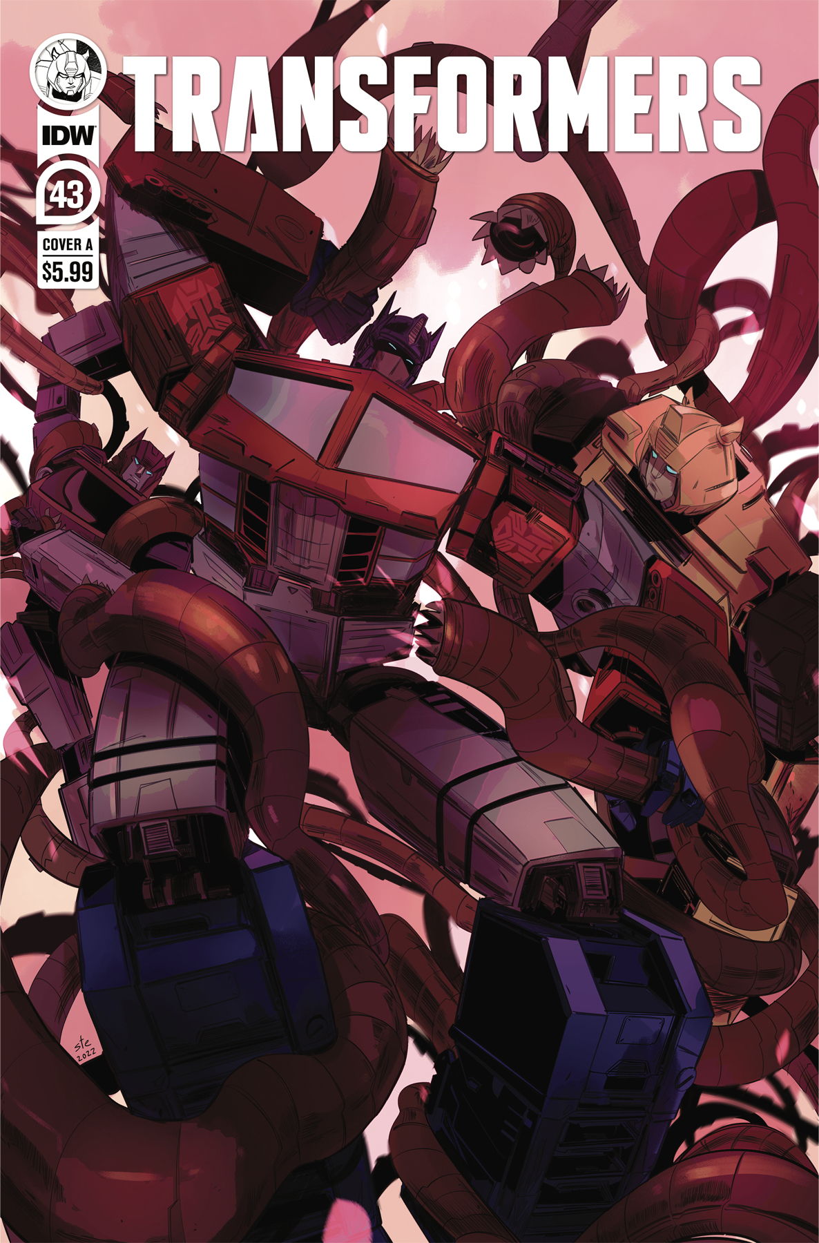 Transformers #43 Cover A Simeone