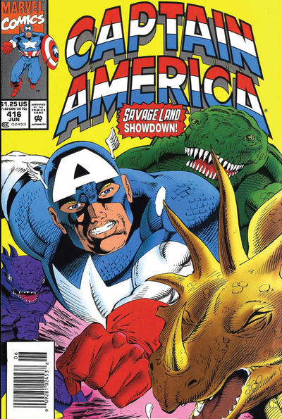 Captain America #416 [Newsstand]-Good (1.8 – 3)