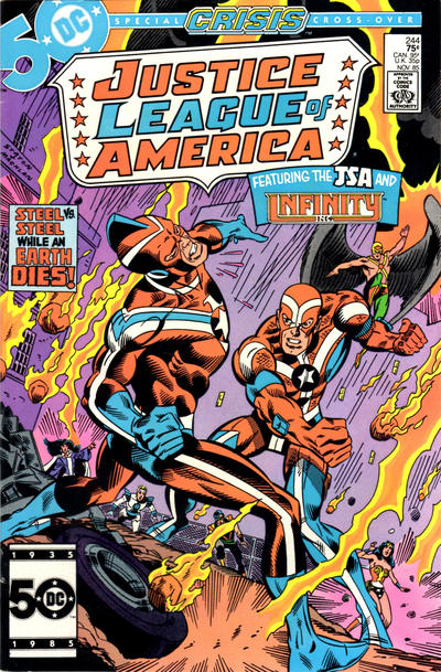 Justice League of America #244 [Direct]-Fine (5.5 – 7)