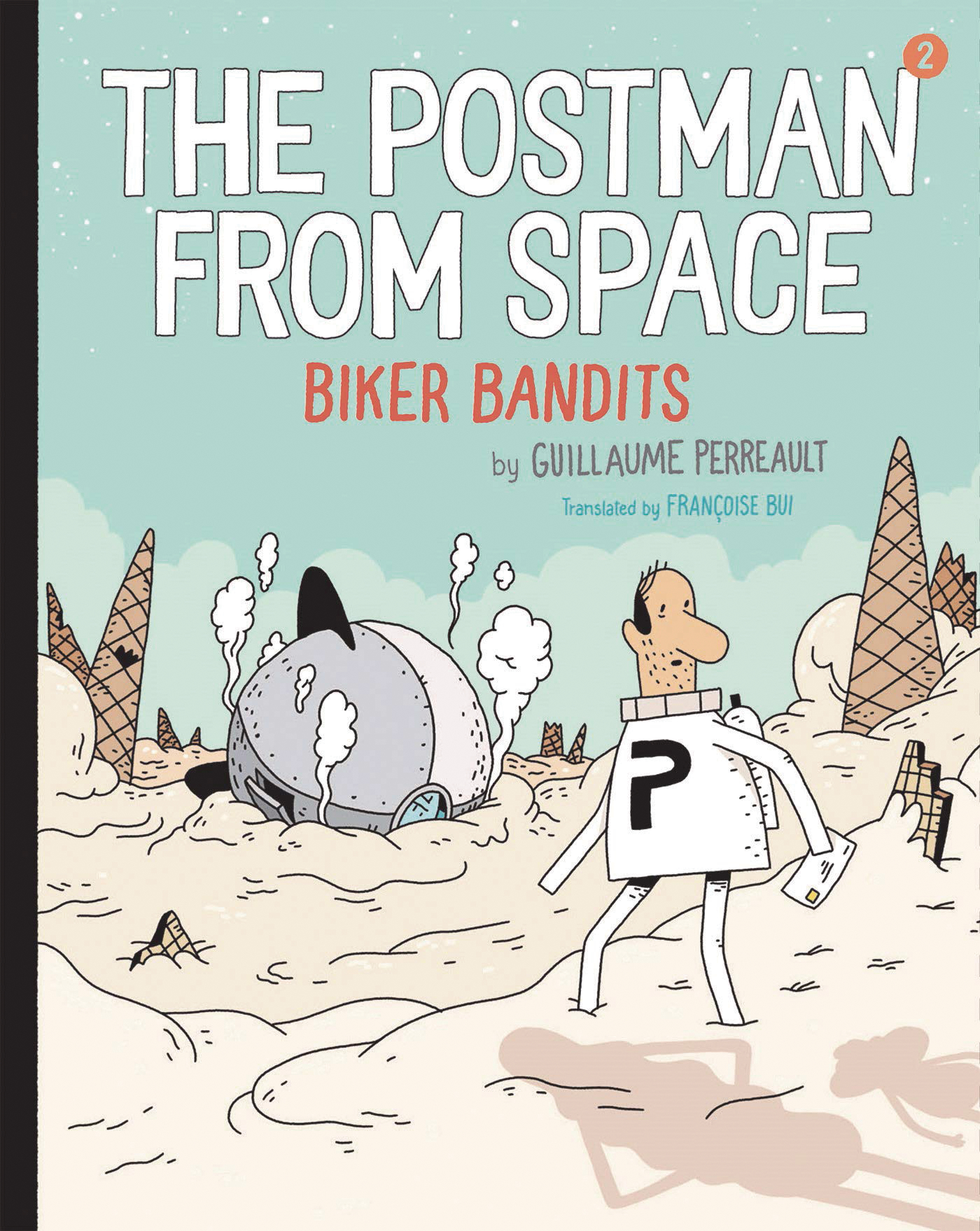 Postman From Space Young Reader Graphic Novel Volume 1 Biker Bandits