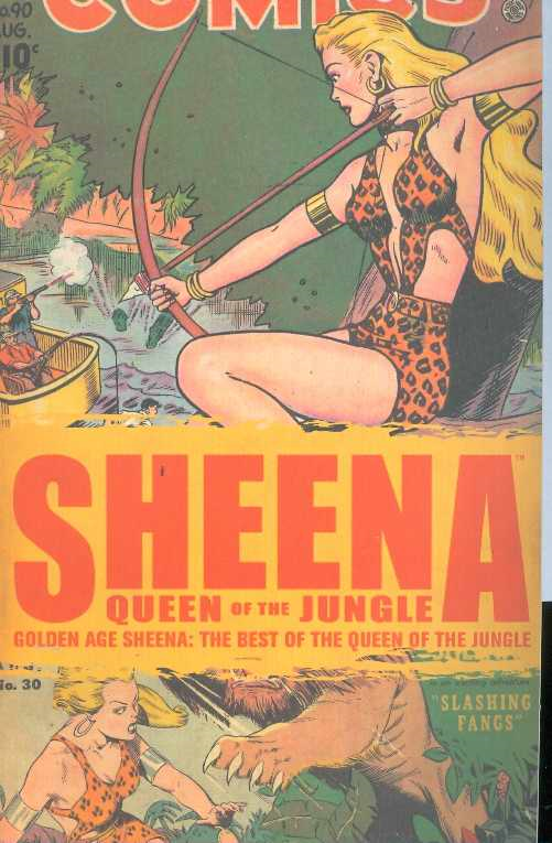 Golden Age Best of Sheena Queen of the Jungle Graphic Novel #1