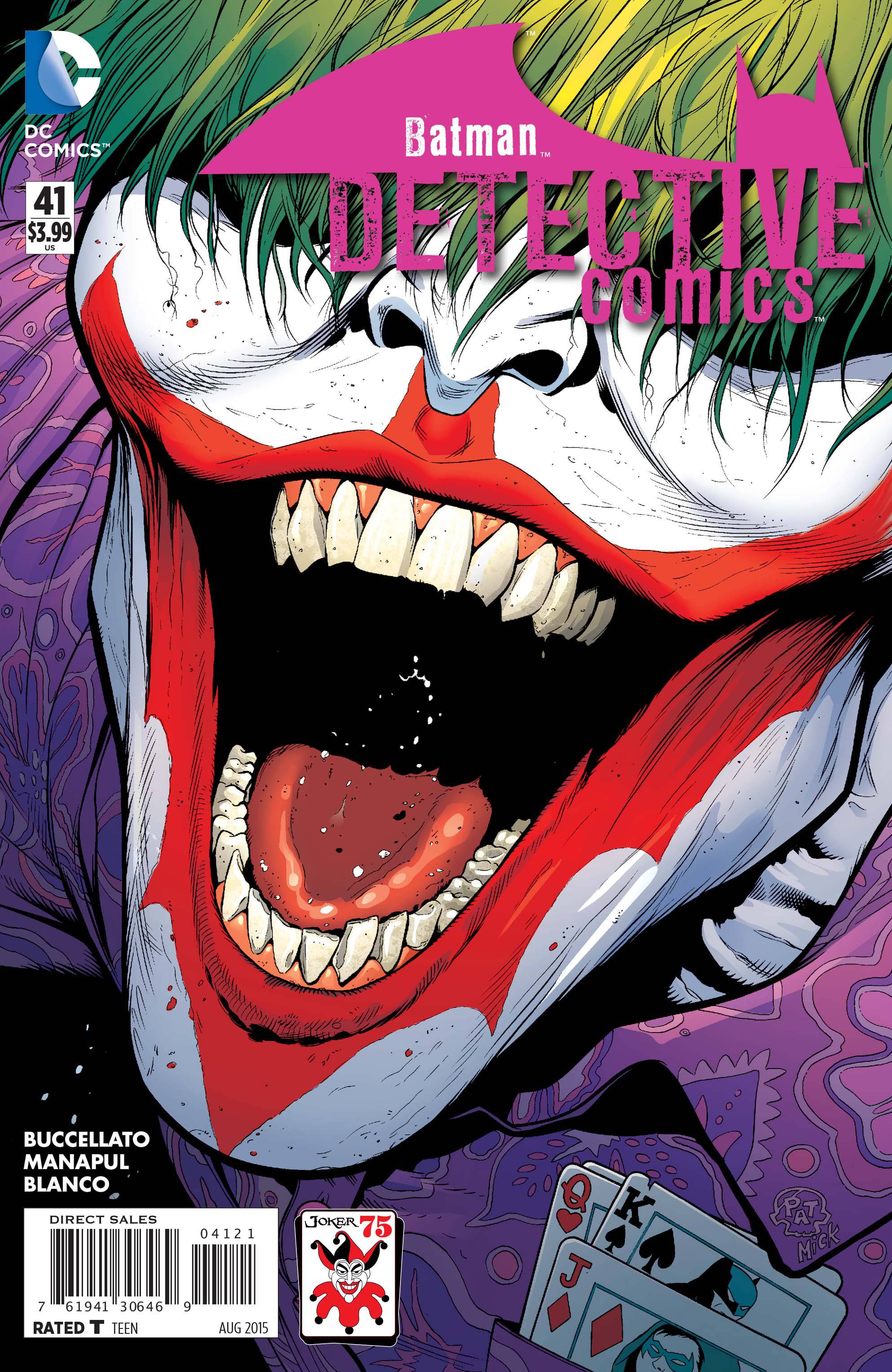 Detective Comics #41 The Joker Variant Edition (2011)