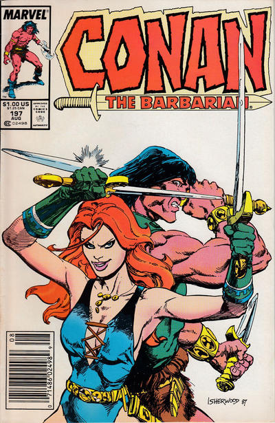 Conan The Barbarian #197 [Newsstand]