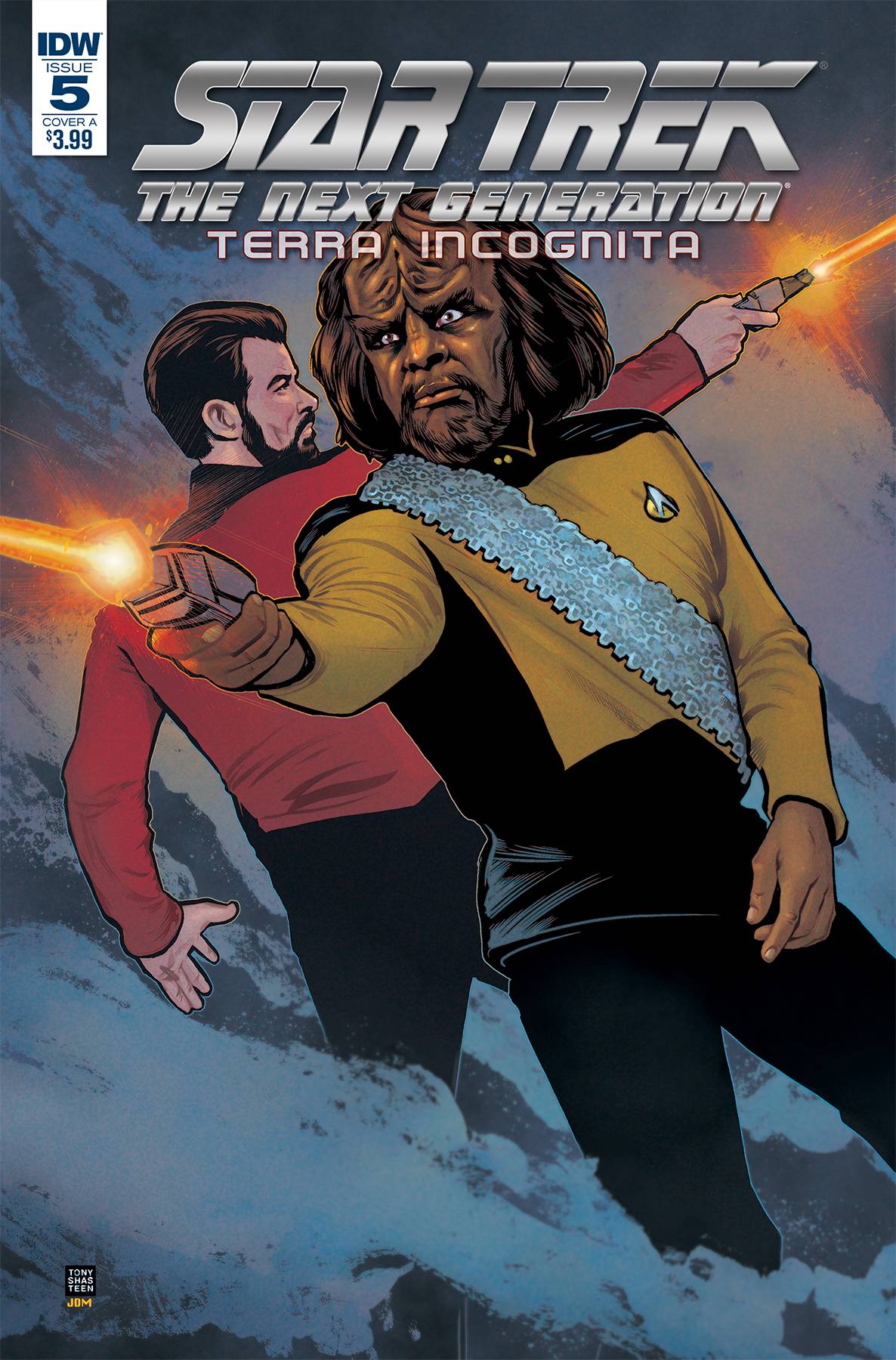 Star Trek Tng Terra Incognita #5 Cover A Shasteen