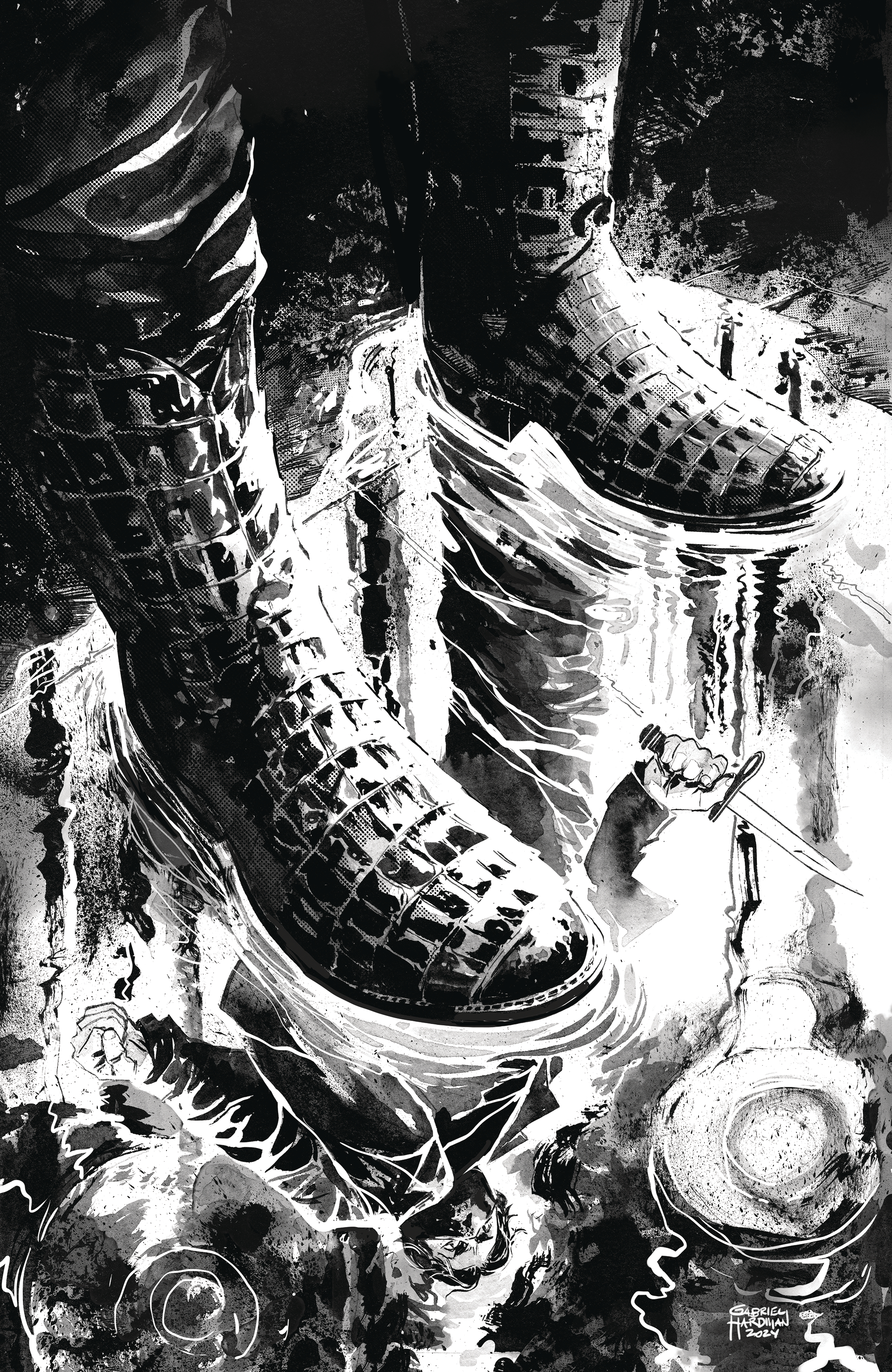 Crocodile Black #3 Cover D Unlockable Sorrentino (Mature) (Of 5)