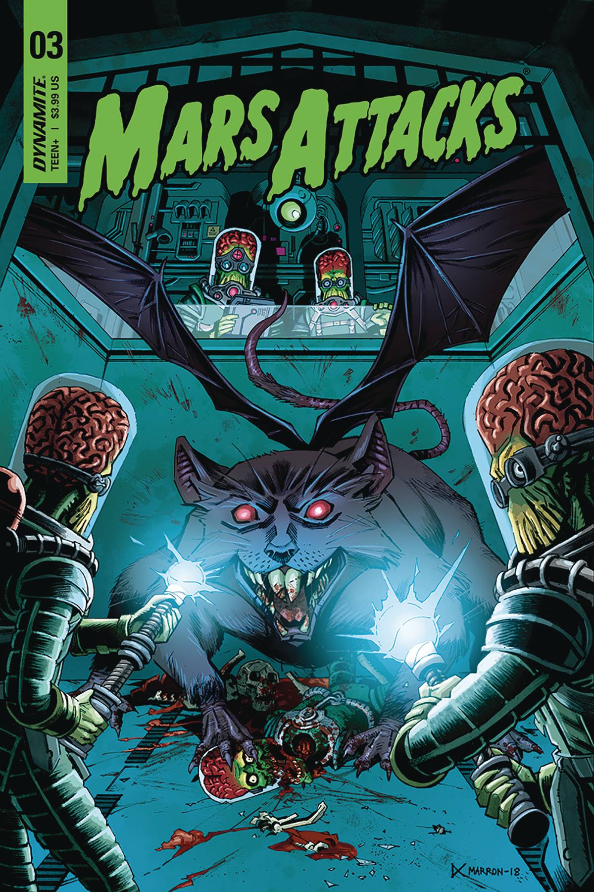 Mars Attacks #3 Cover C Marron