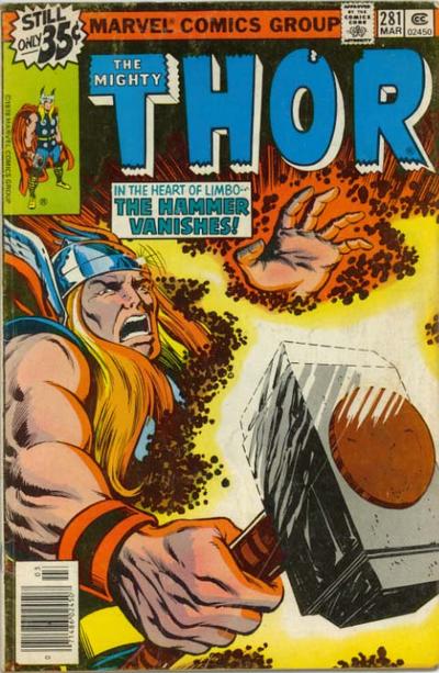 Thor #281 [Regular Edition] - Vf- 7.5