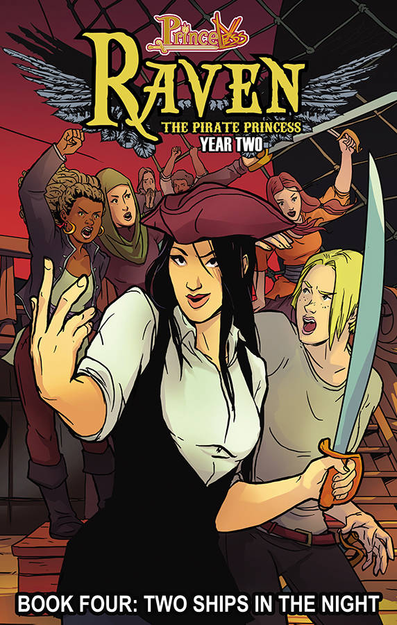 Princeless Raven Pirate Princess Graphic Novel Volume 4 Two Ships In Night