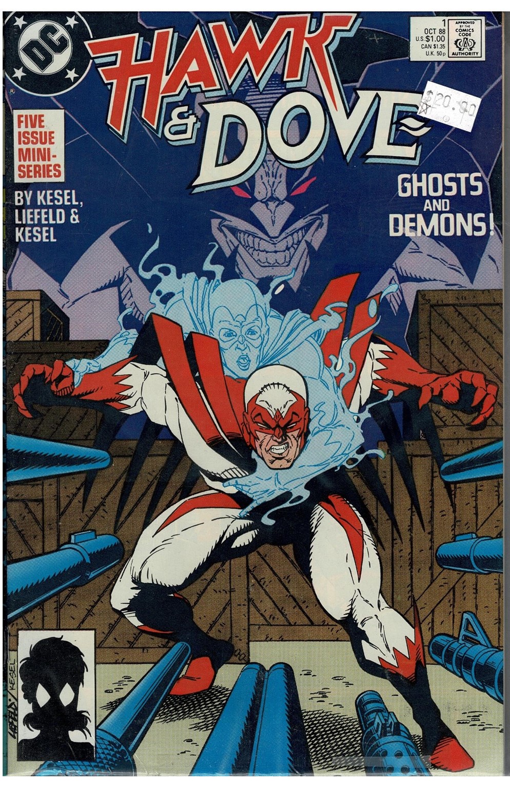 Hawk And Dove #1-5 Comic Pack 