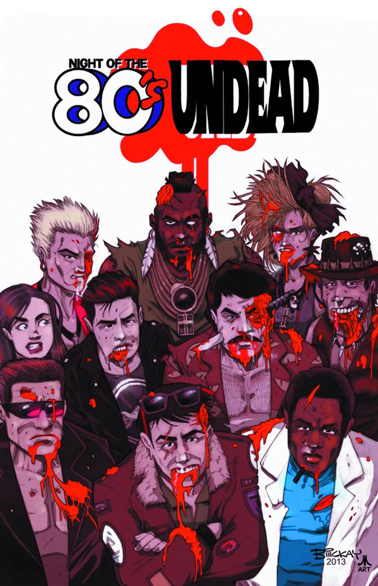 Night of the 80's Undead Graphic Novel
