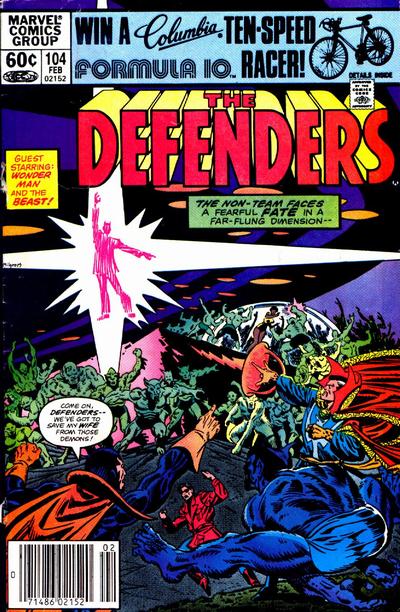 The Defenders #104 [Newsstand]-Good (1.8 – 3) 