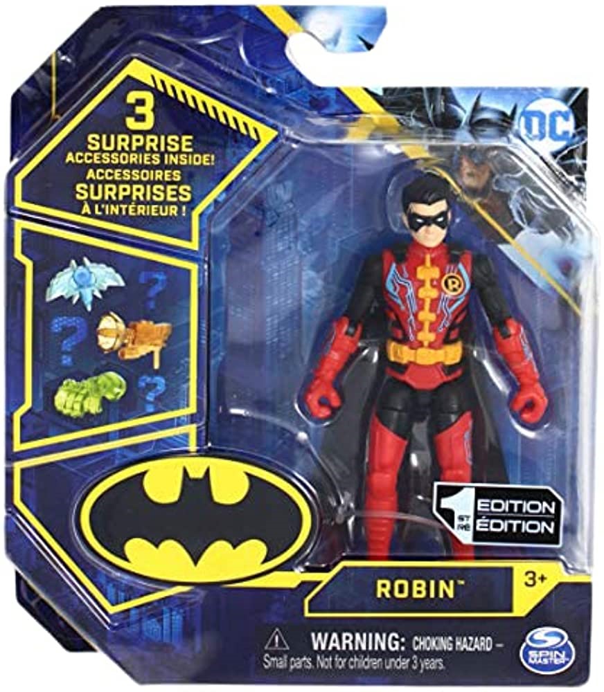 Spin Master Robin (Red Suit) 1st Edition Figure