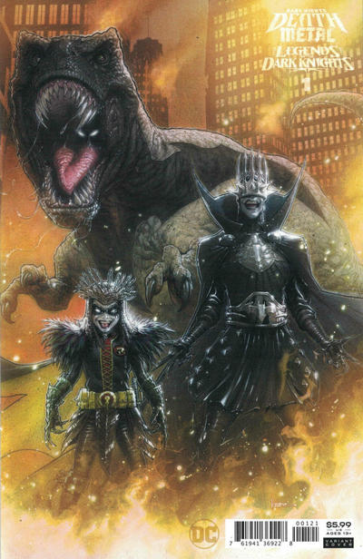 Dark Nights: Death Metal Legends of The Dark Knights #1 [Kaare Andrews Cardstock Variant Cover] - Fn