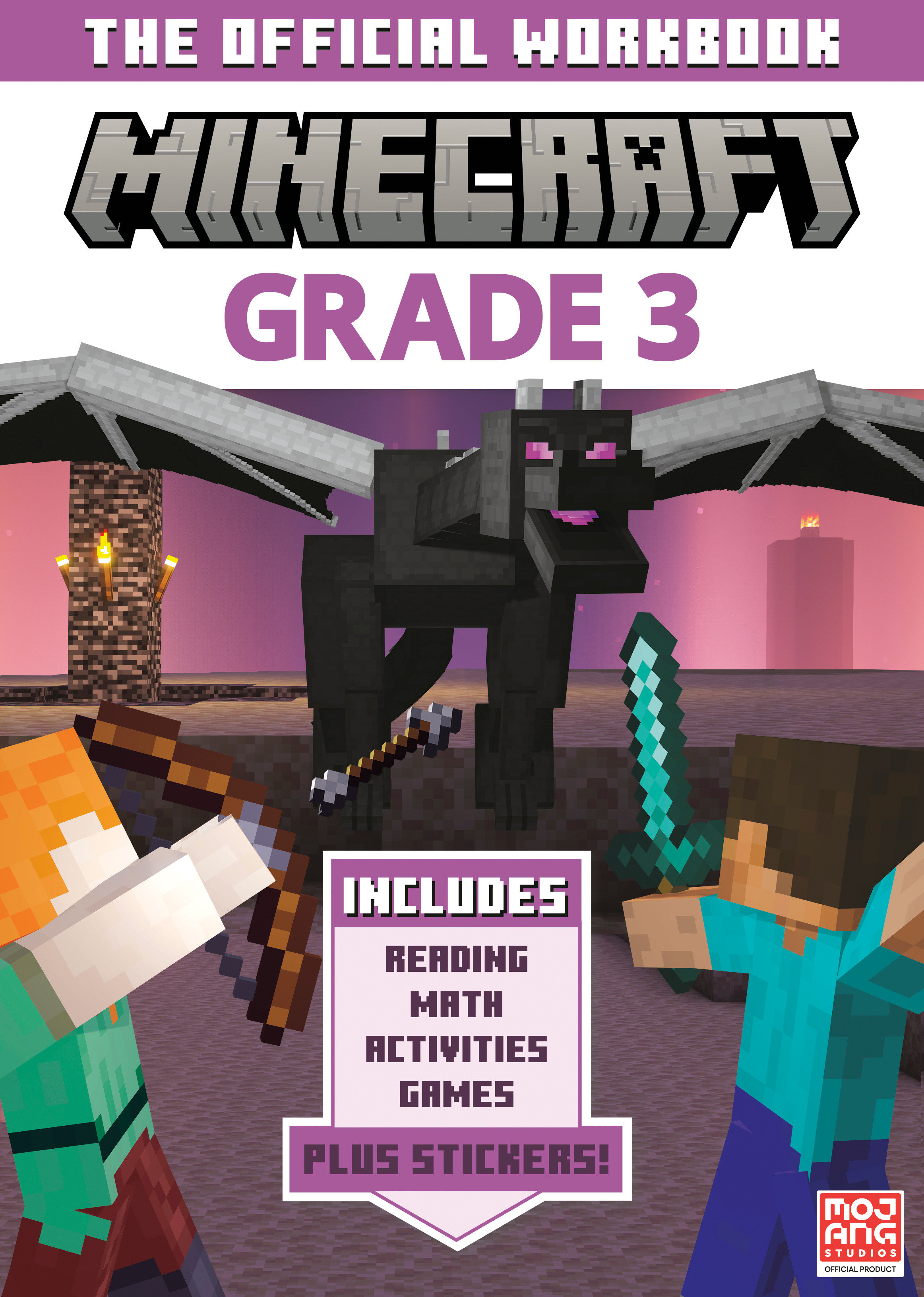 Official Minecraft Workbook Grade 3