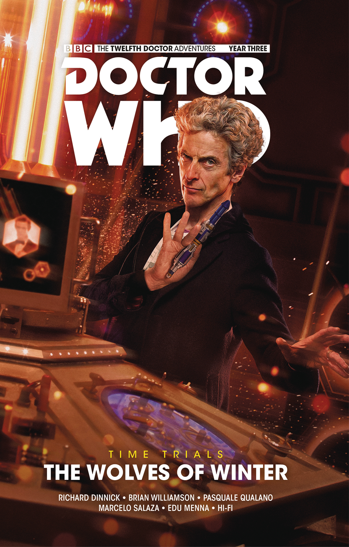 Doctor Who 12th Doctor Hardcover Graphic Novel Volume 8 Wolves of Winter