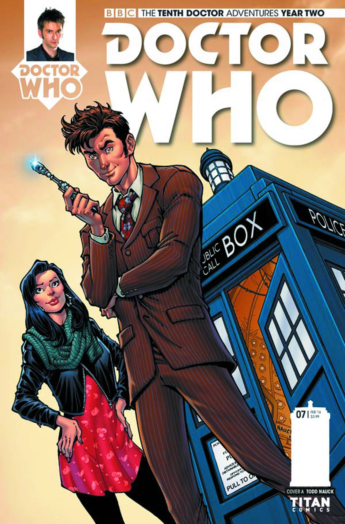 Doctor Who 10th Year Two #8 Cover A Nauck