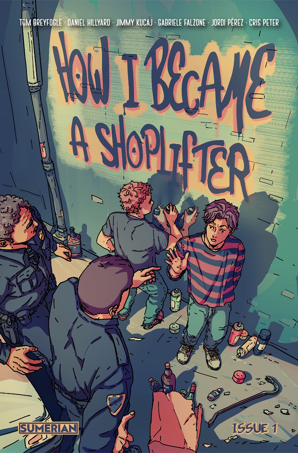 How I Became A Shoplifter #1 Cover G Limited Edition Amalas Rosa Variant (Mature) (Of 3)