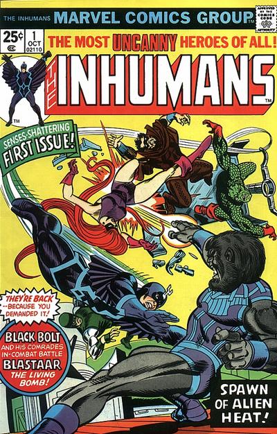 Inhumans #1 - Vf+ 8.5