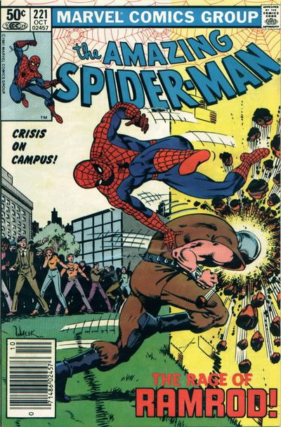 The Amazing Spider-Man #221 [Newsstand]-Very Good 