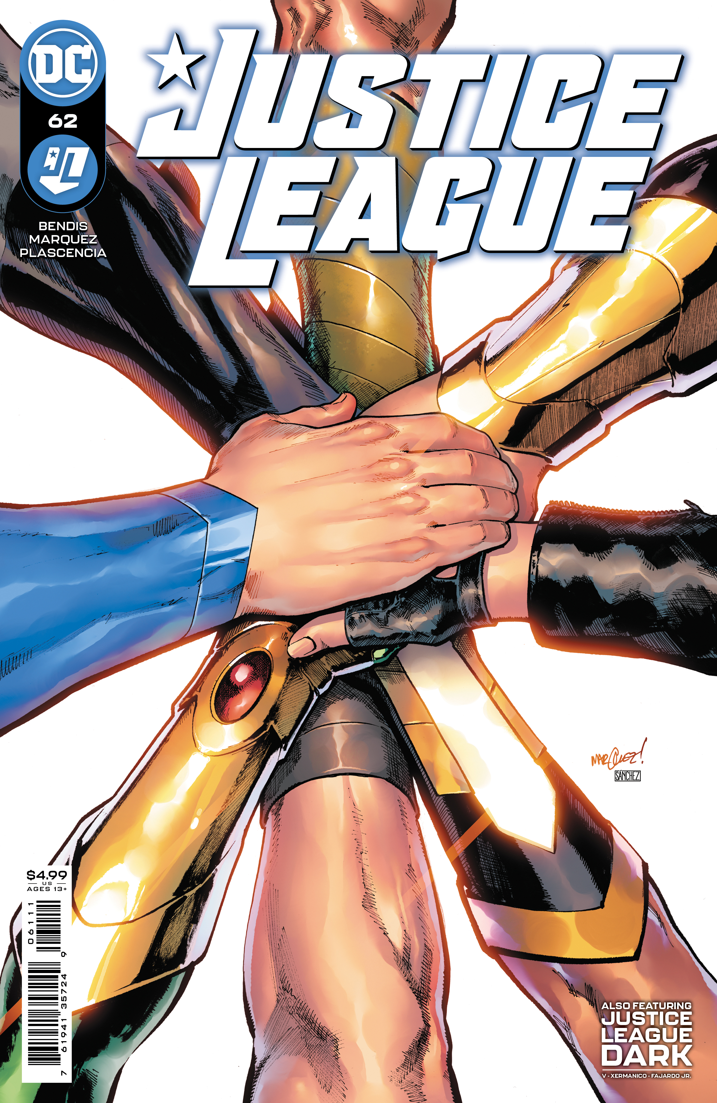 Justice League #62 Cover A David Marquez (2018)