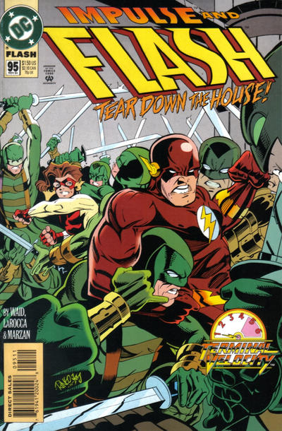 Flash #95 [Newsstand]-Very Fine