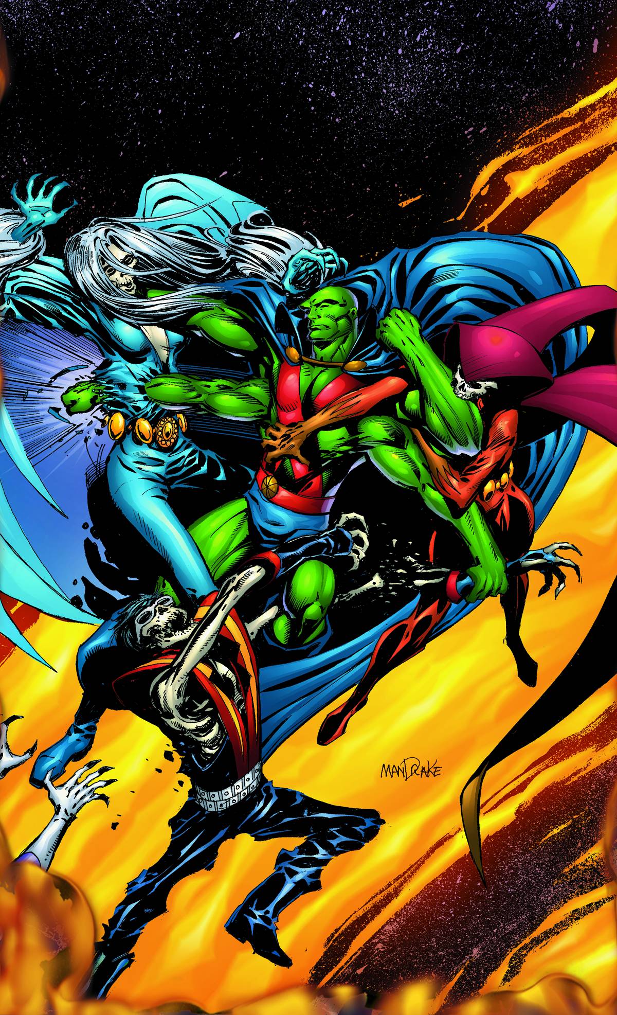 Martian Manhunter Rings of Saturn Graphic Novel