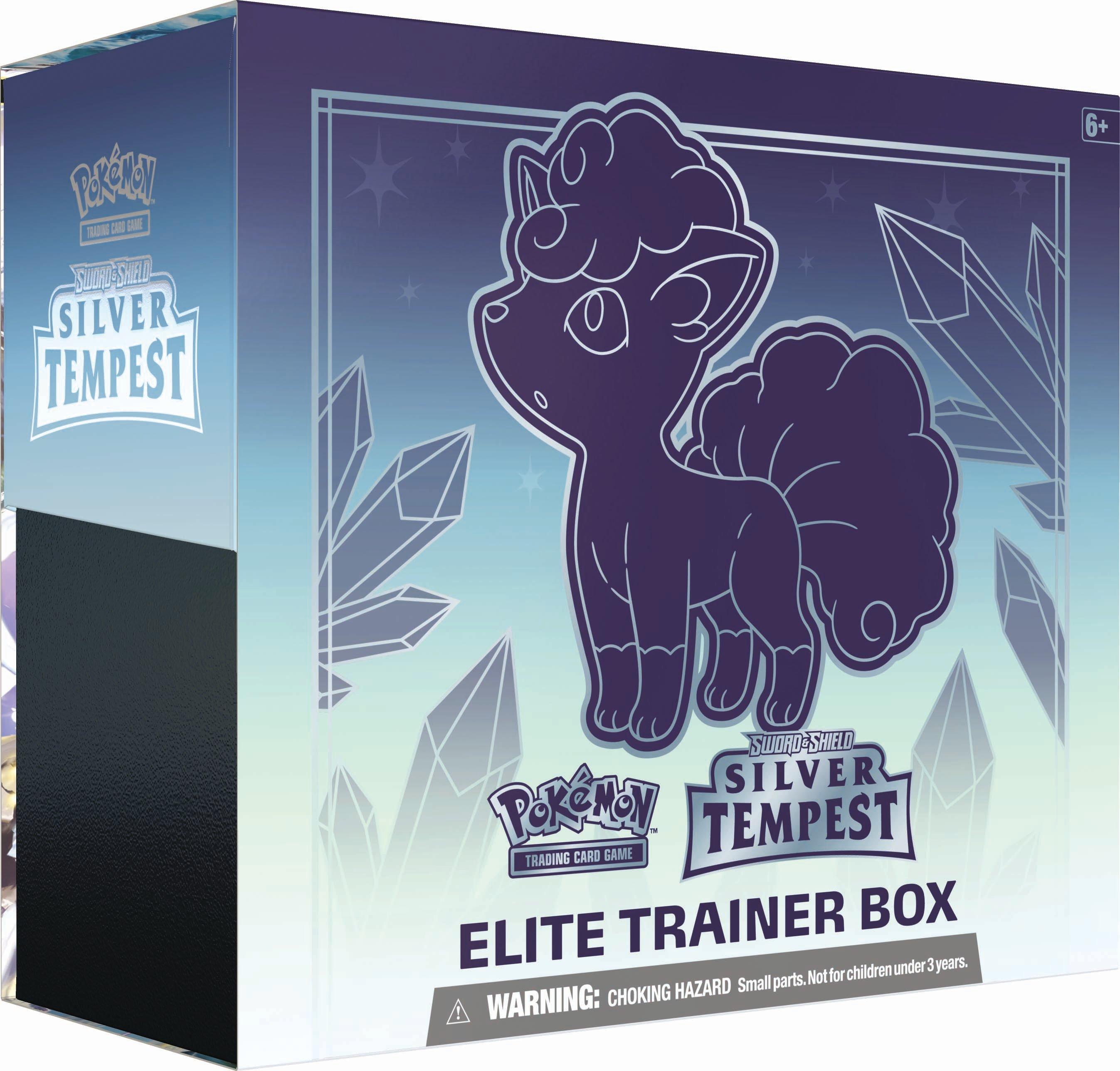 Pokemon Tcg: Sword & Shield - Silver Tempest Elite Trainer Box