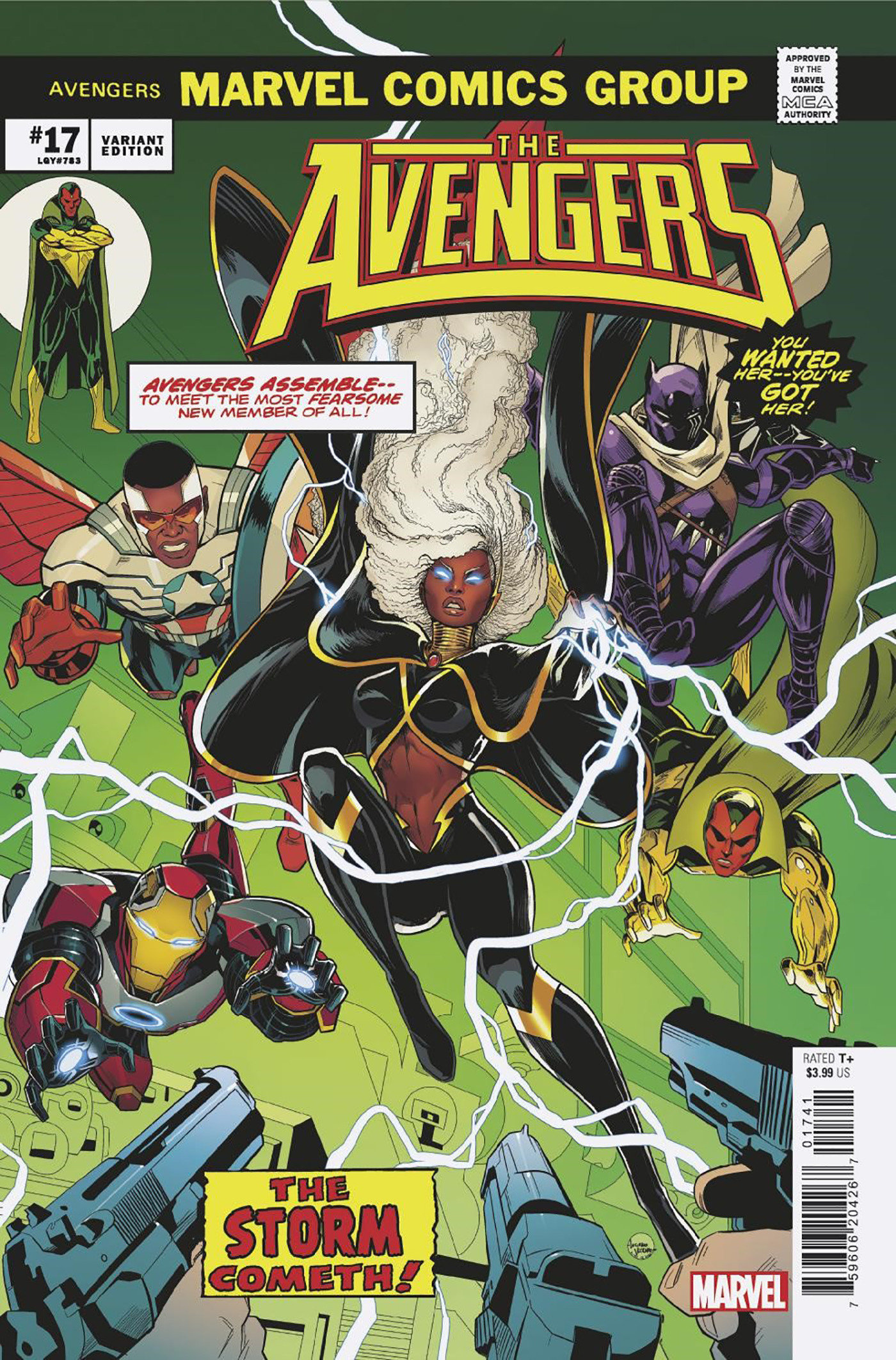 Avengers #17 Luciano Vecchio Homage Variant (Deadpool/Wolverine: Weapon X-Traction)