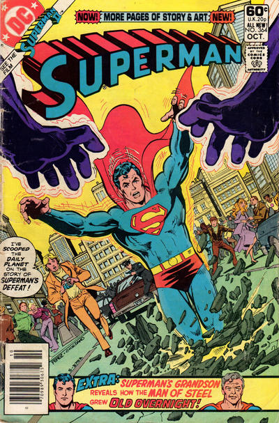 Superman #364 [Newsstand]-Fine (5.5 – 7)