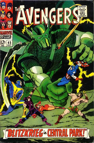 The Avengers #45 [Regular Edition]-Fair (1.0 - 1.5)