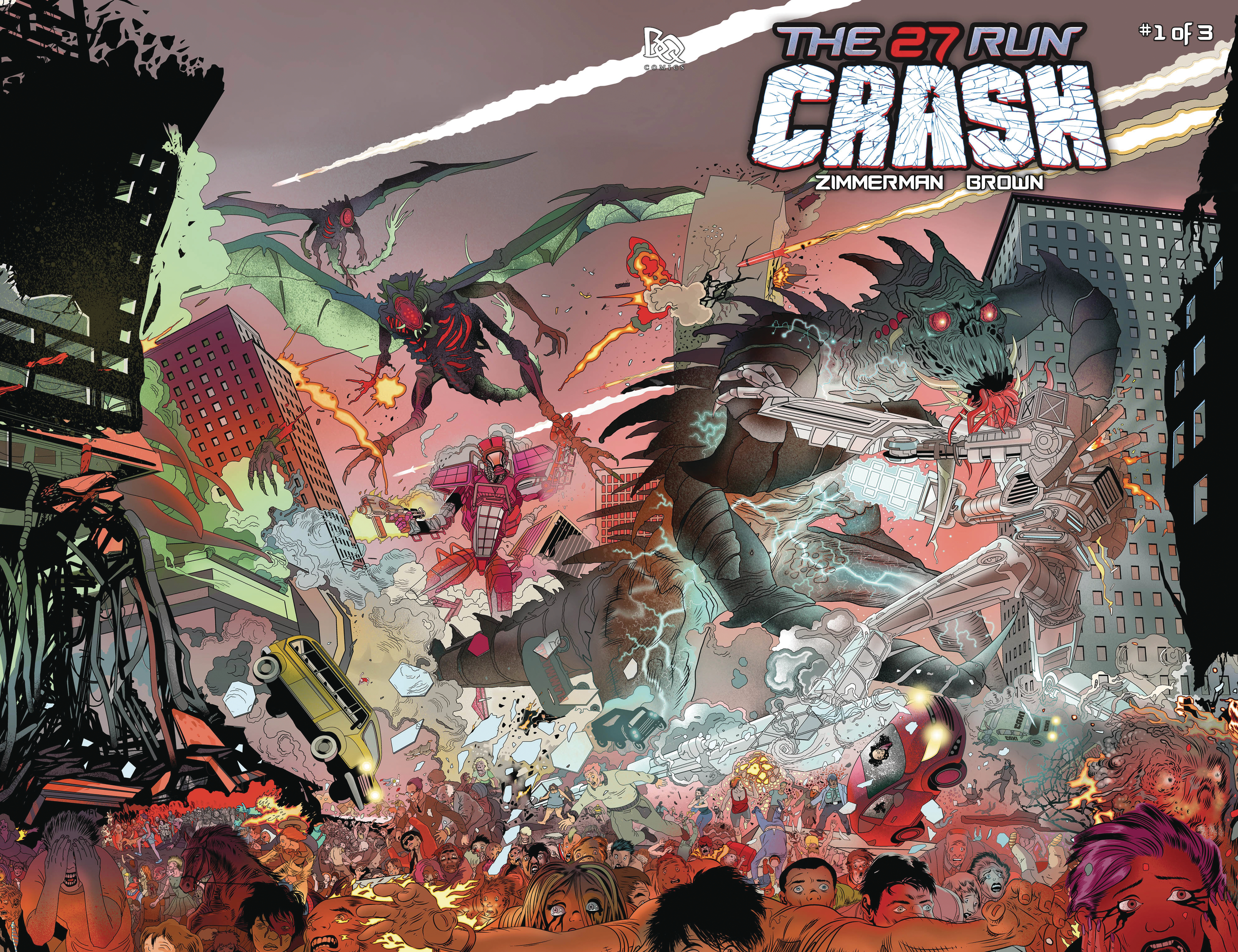 27 Run Crash #1 Cover B 1 for 5 Incentive Moore (Of 3)