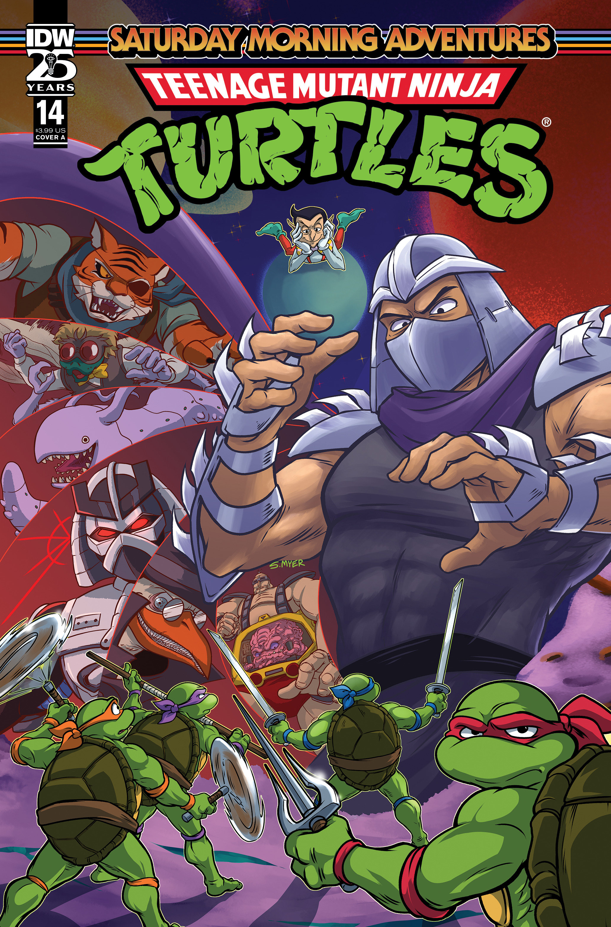 Teenage Mutant Ninja Turtles Saturday Morning Adventures Continued! #14 Cover A Myer