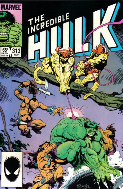 The Incredible Hulk #313 [Direct]-Fine (5.5 – 7)