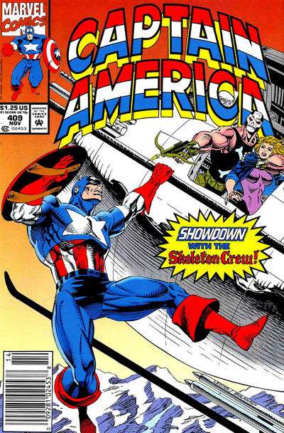 Captain America #409 [Newsstand]-Good (1.8 – 3)