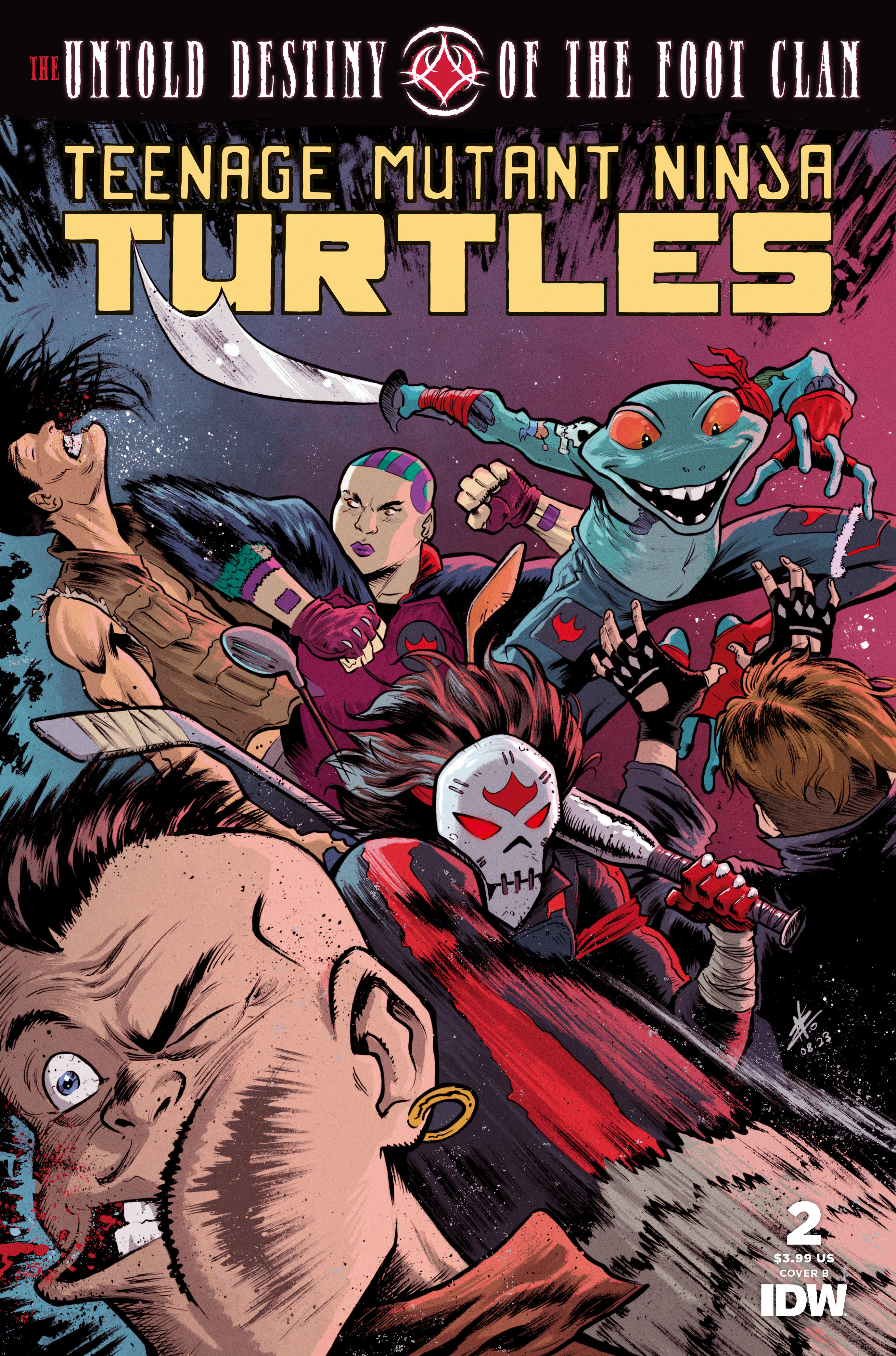 Teenage Mutant Ninja Turtles: The Untold Destiny of the Foot Clan #2 Cover B Neo