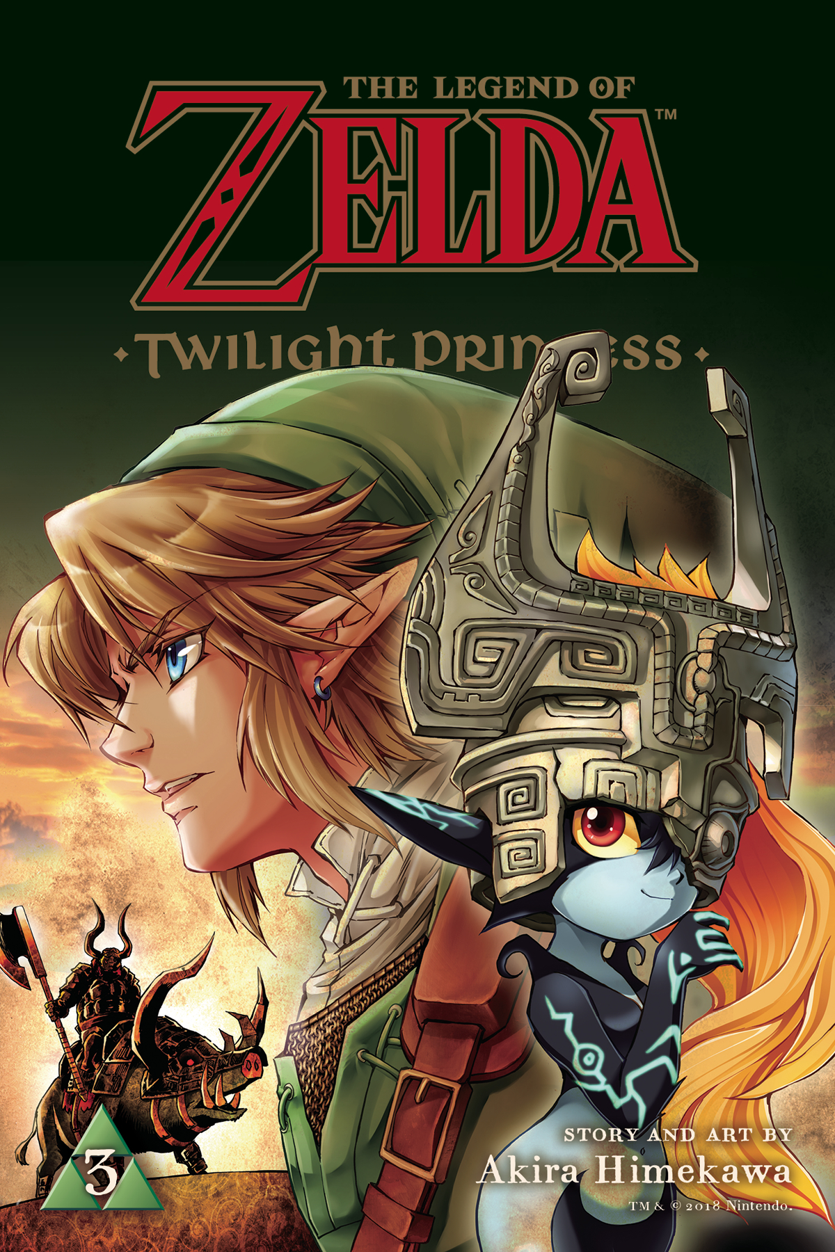 Legend of Zelda Twilight Princess Manga Volume 3