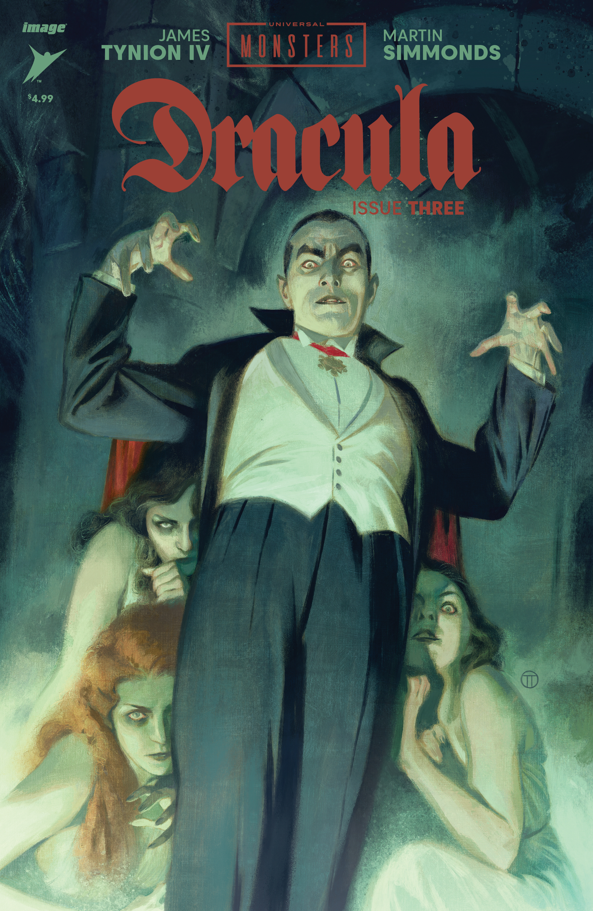 Universal Monsters Dracula #3 Cover B Totino Tedesco Variant (Of 4)