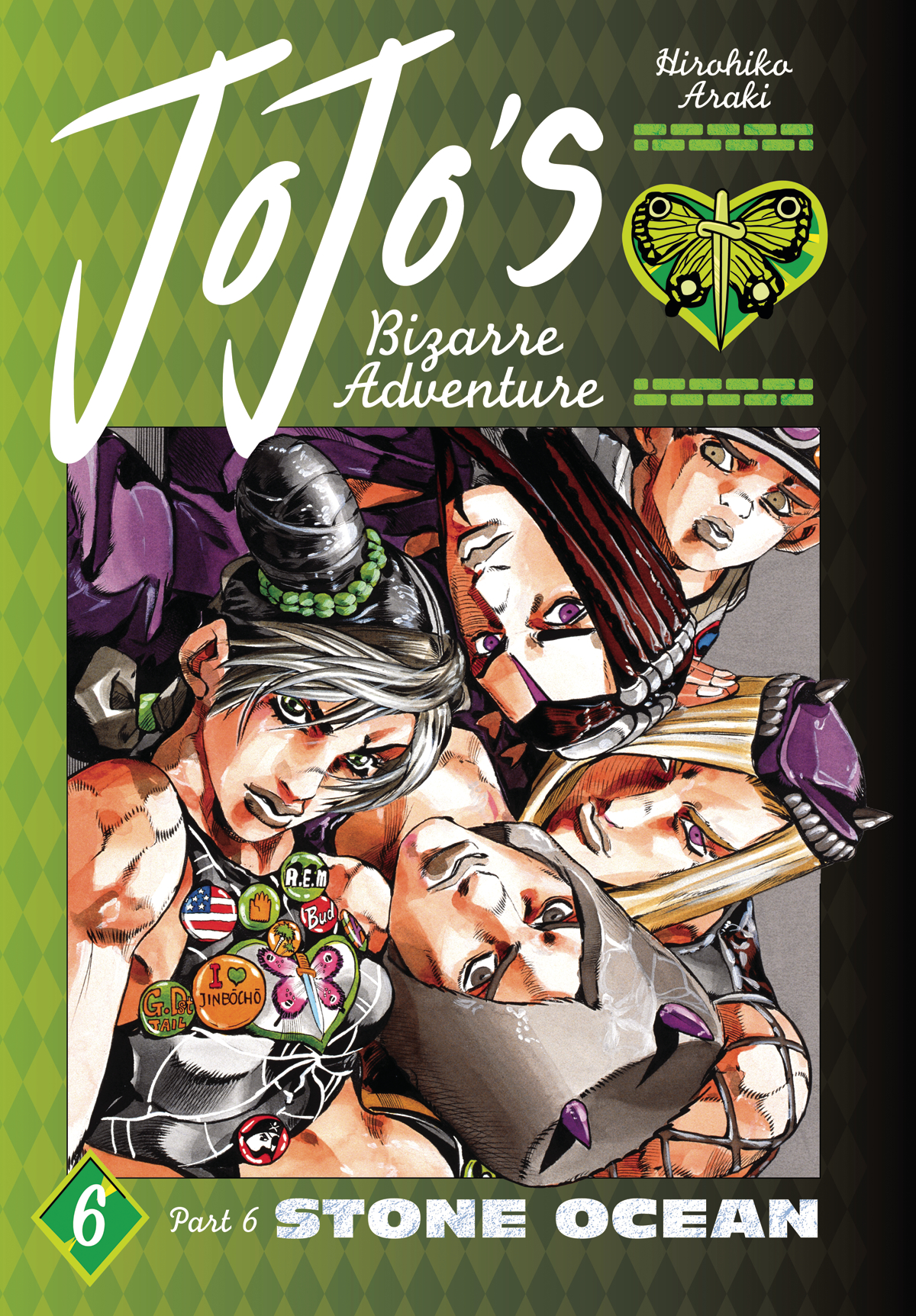 Jojos Bizarre Adventure Part 6 Stone Ocean Hardcover Manga Volume 6