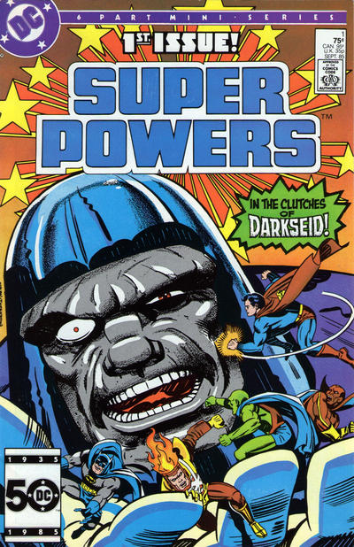 Super Powers #1 [Direct] (1985)-Very Fine (7.5 – 9)