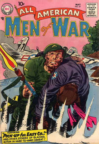 All-American Men of War #57 Above Average/Fine (5 - 6)