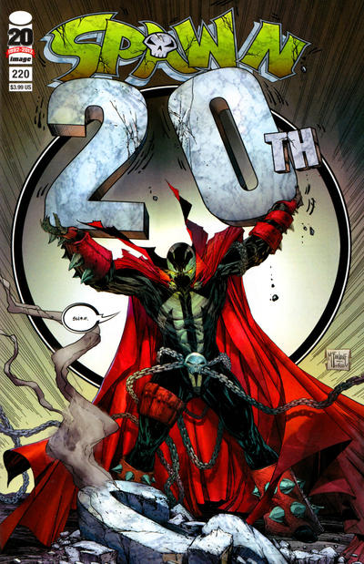 Spawn #220-Near Mint (9.2 - 9.8)